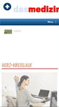 Mobile Screenshot of dasmedizinblog.de